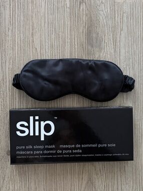 slip Black Silk Sleep Mask